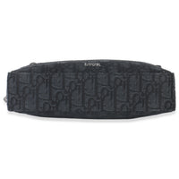 Christian Dior Black Oblique Jacquard Safari Messenger Handbag box