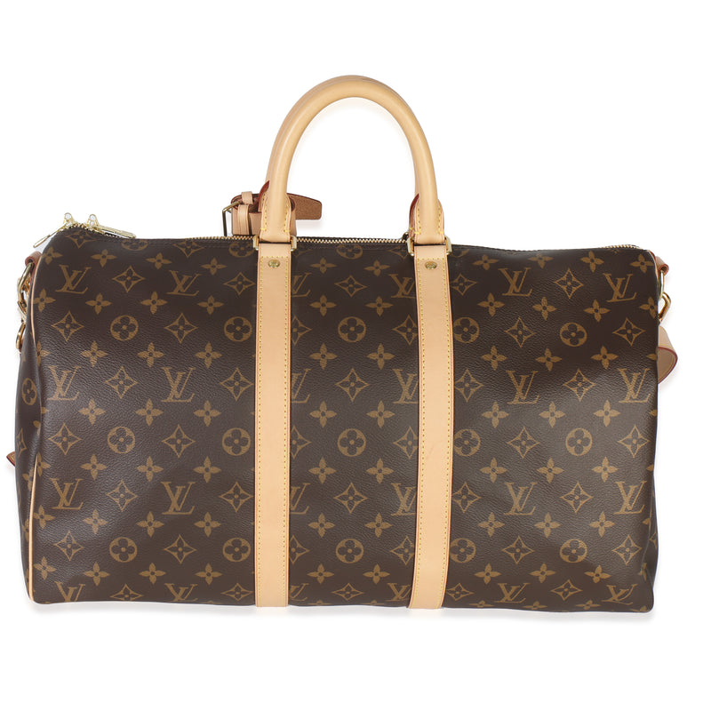 Monogram Canvas Keepall Bandouliere 45