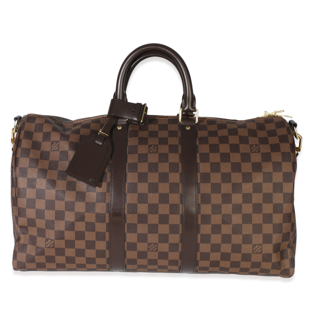 Damier Ebene Canvas Keepall Bandouliere 45