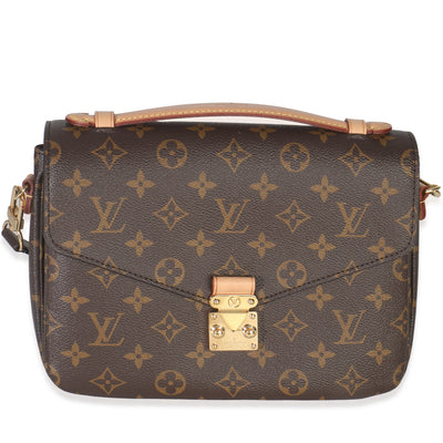 Monogram Canvas Pochette Metis