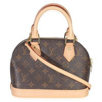Monogram Canvas Alma BB