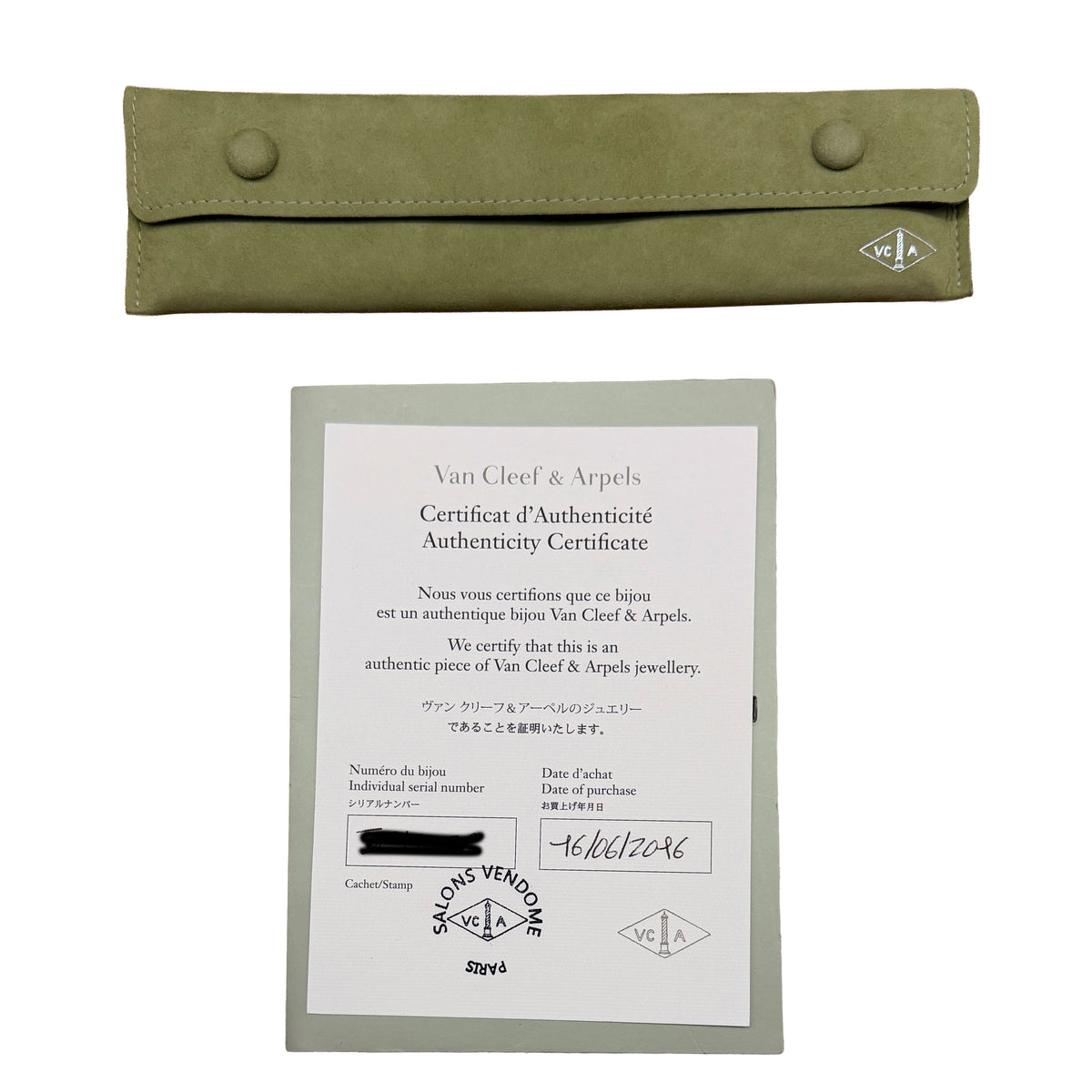 Yellow Gold Malachite Vintage Alhambra Bracelet