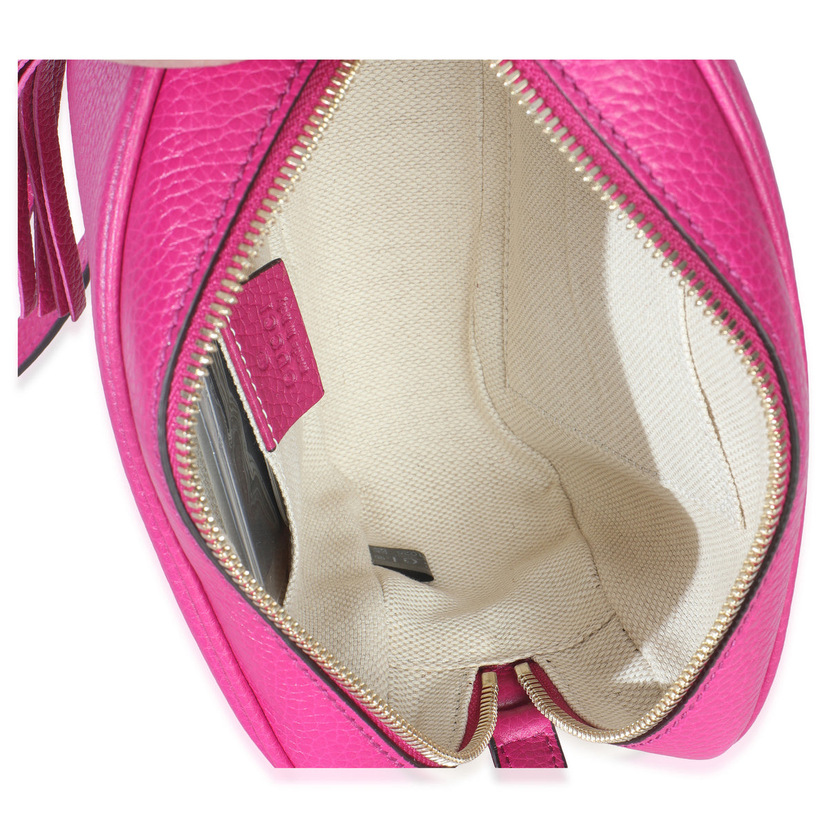 Bright Bouganville Cellarius Calfskin Small Soho Disco Crossbody