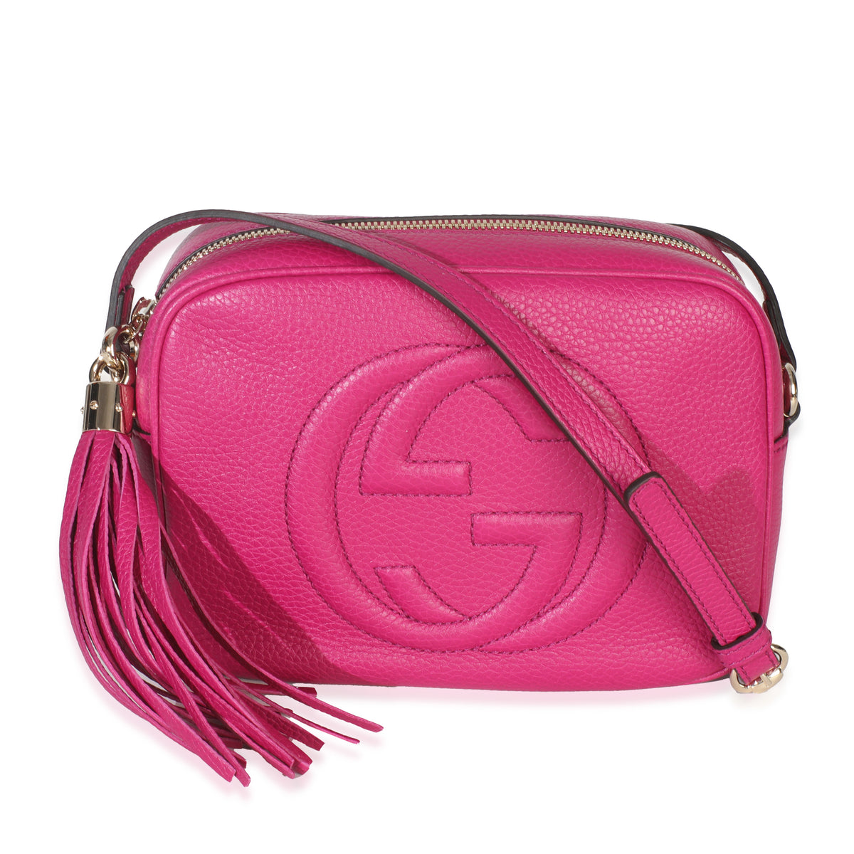 Bright Bouganville Cellarius Calfskin Small Soho Disco Crossbody