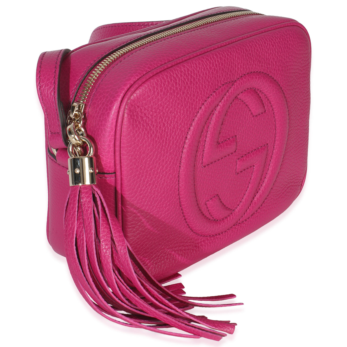 Bright Bouganville Cellarius Calfskin Small Soho Disco Crossbody