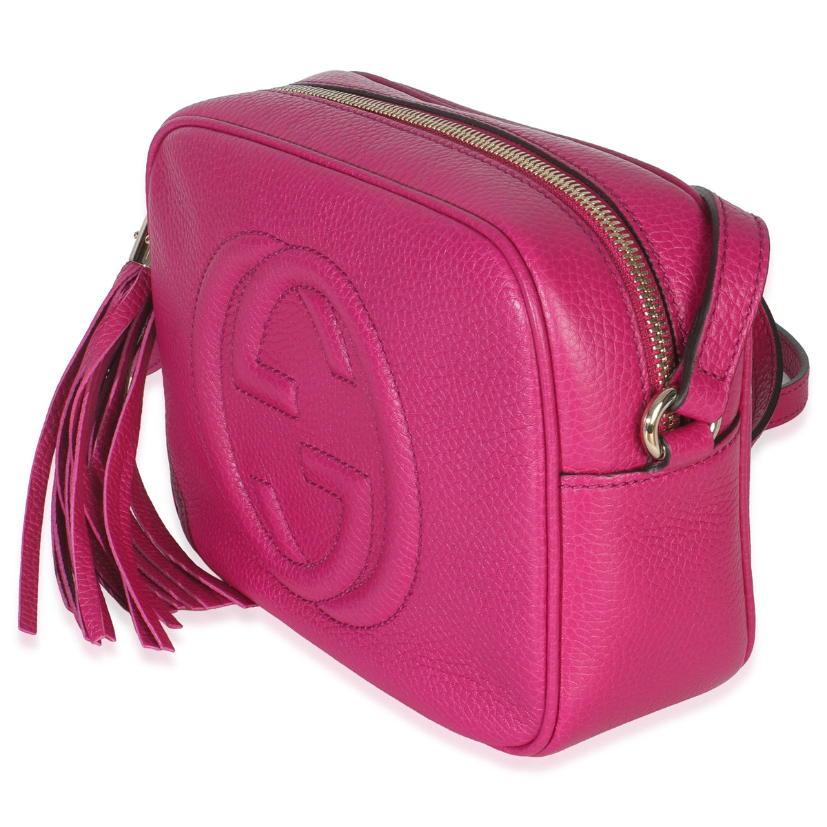 Bright Bouganville Cellarius Calfskin Small Soho Disco Crossbody