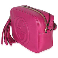 Bright Bouganville Cellarius Calfskin Small Soho Disco Crossbody