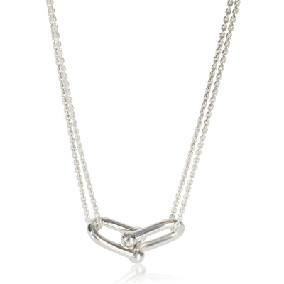 Sterling Silver  HardWear Large Double Link Necklace