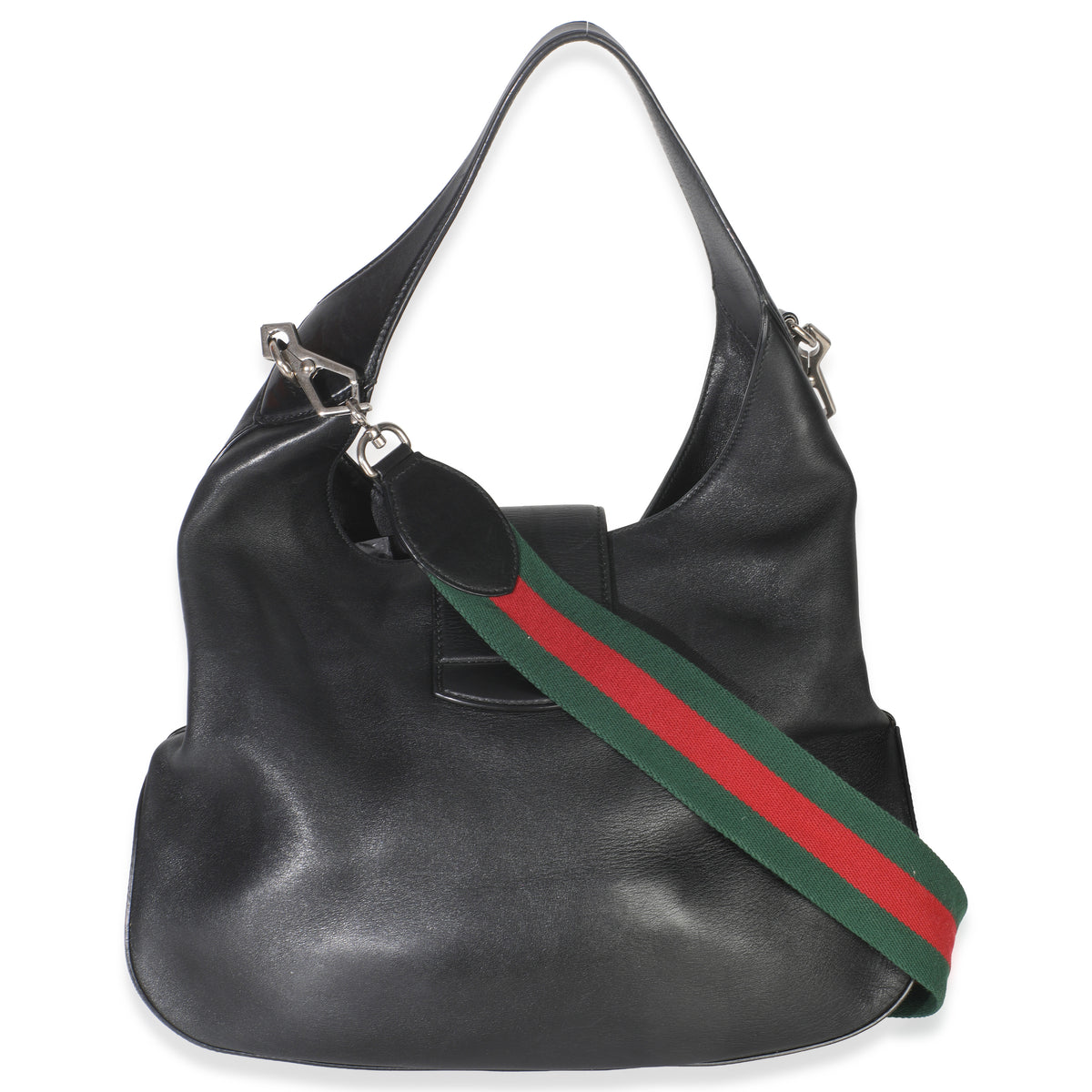 Black Smooth Calfskin Medium Dionysus Hobo