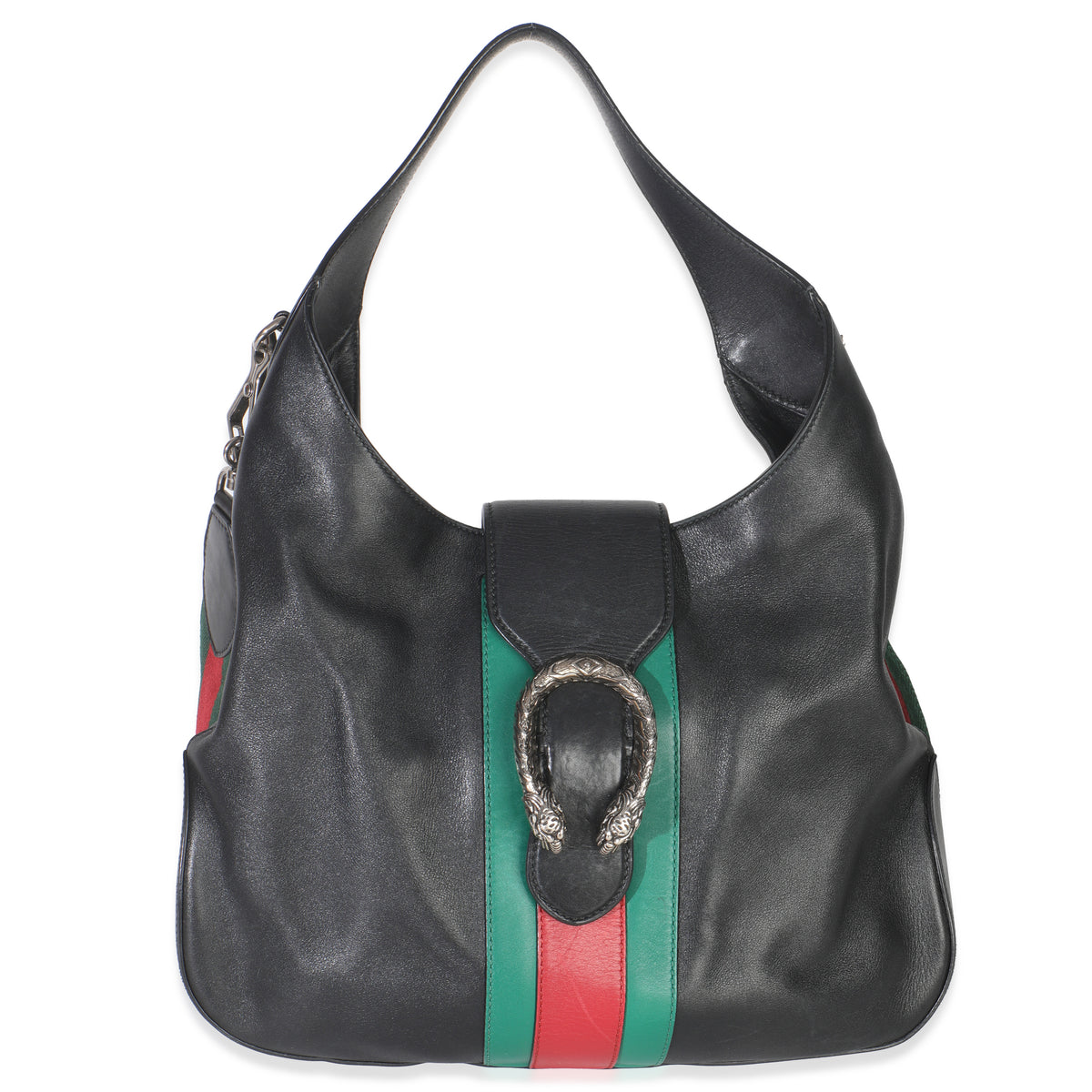 Black Smooth Calfskin Medium Dionysus Hobo