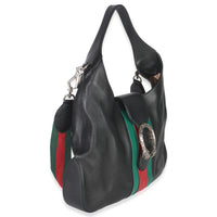Black Smooth Calfskin Medium Dionysus Hobo