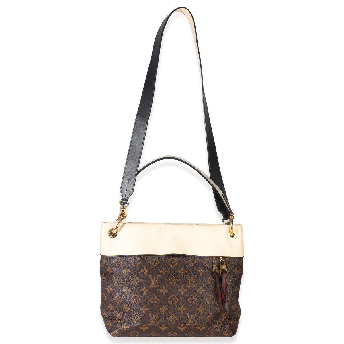 Creme Monogram Canvas Tuileries Besace
