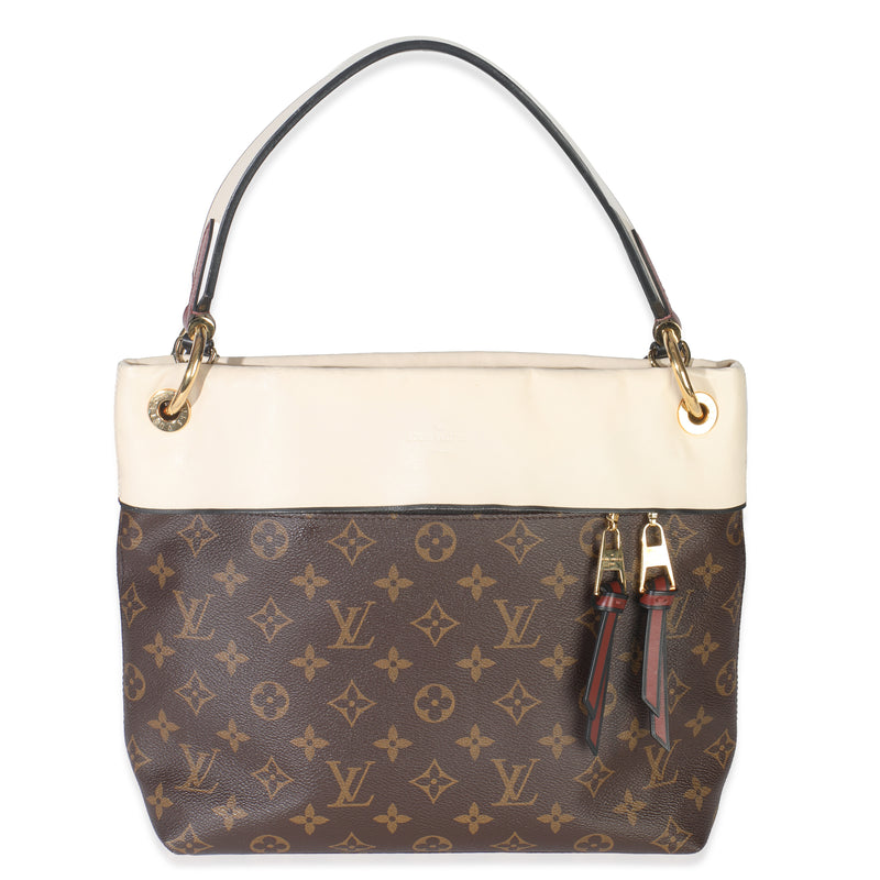 Creme Monogram Canvas Tuileries Besace
