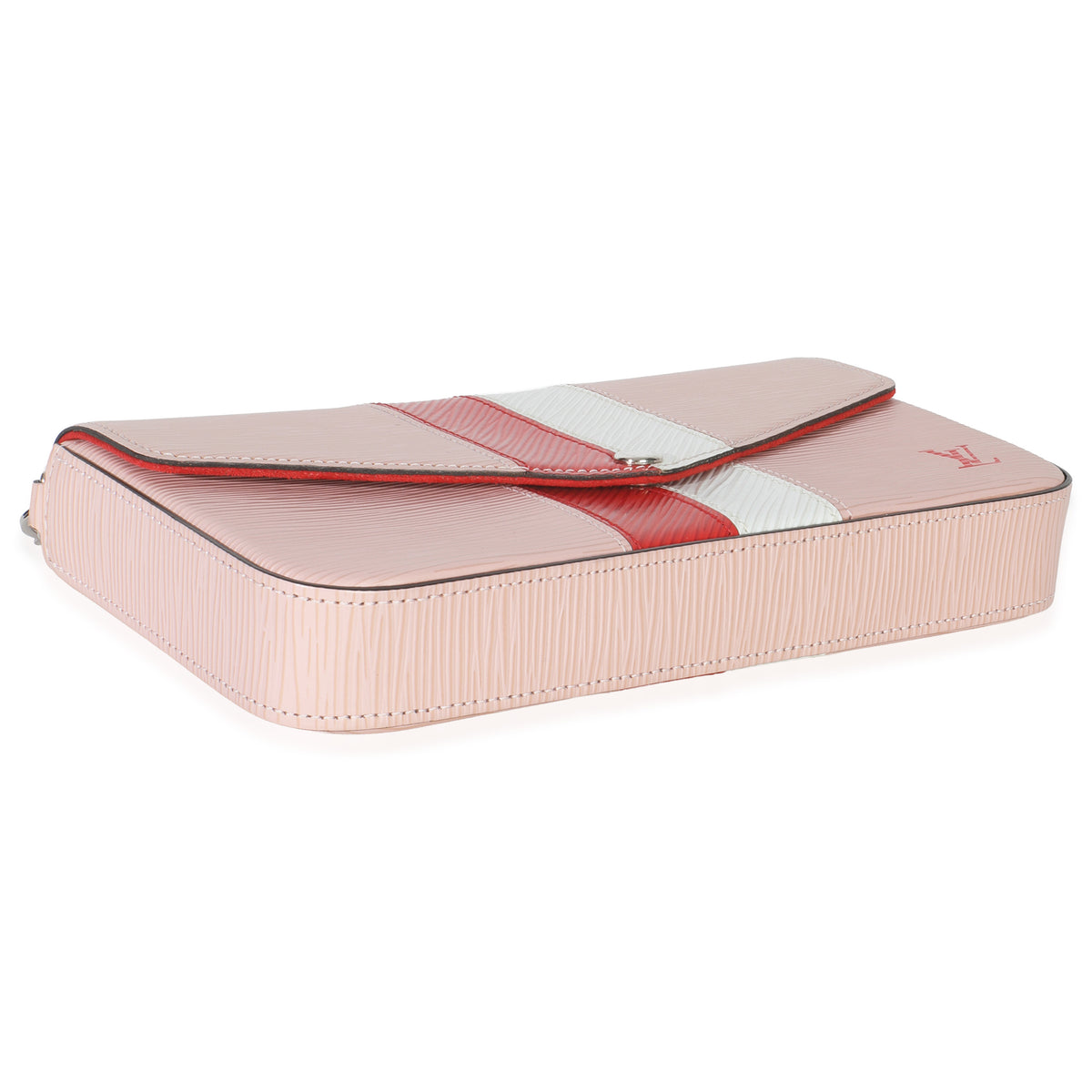 Rose Ballerine Epi Stripe Felicie Pochette