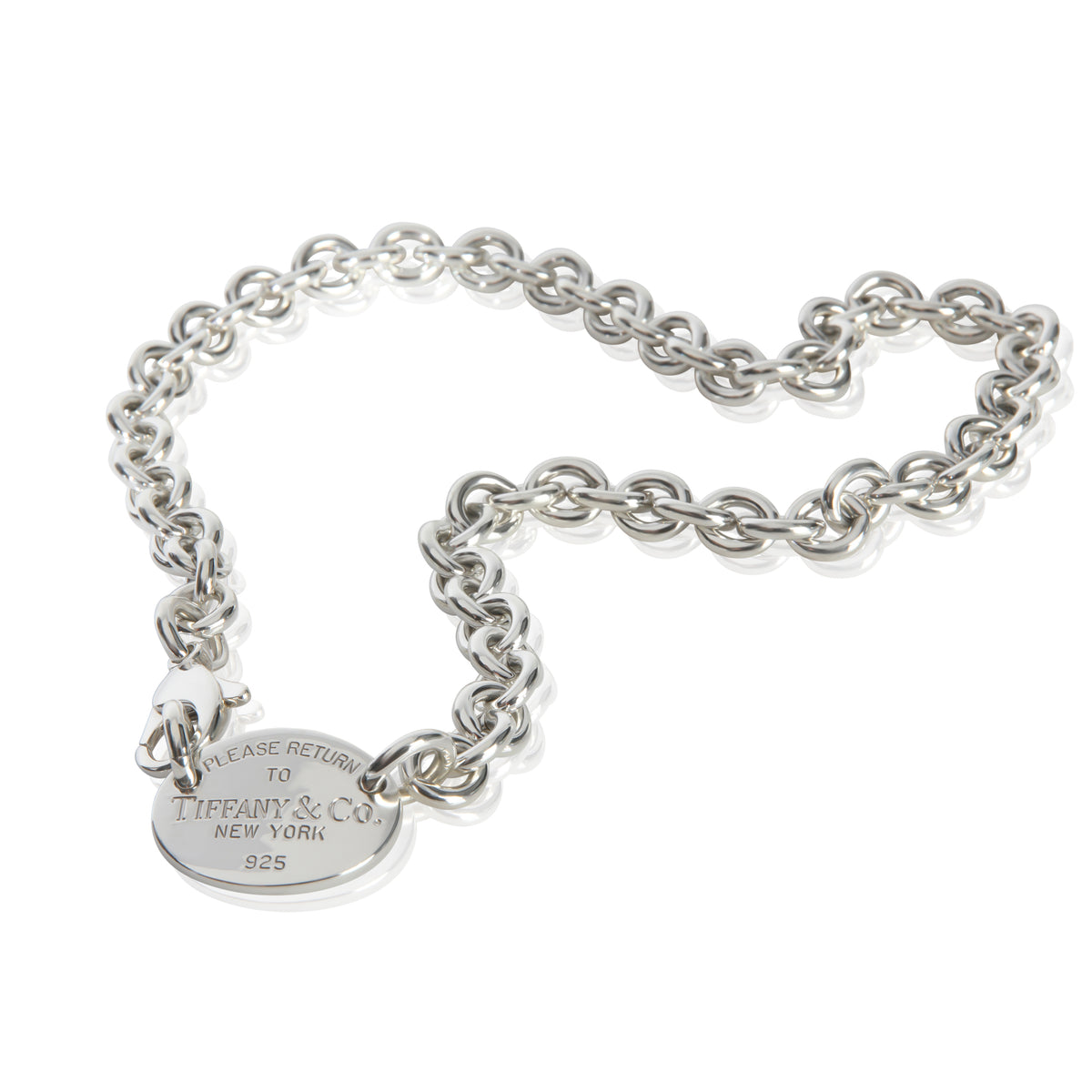 Sterling Silver  Return To Tiffany Necklace