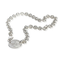 Sterling Silver  Return To Tiffany Necklace