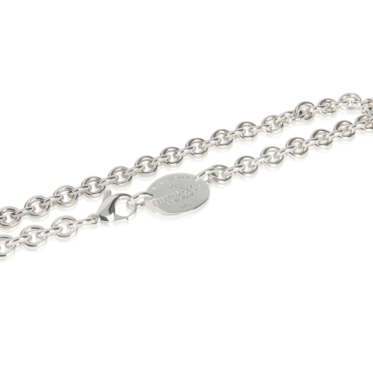 Sterling Silver  Return To Tiffany Necklace