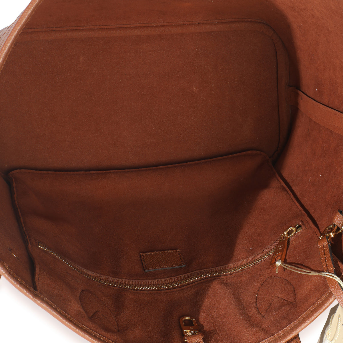 Cognac Empreinte Monogram Giant Neverfull MM