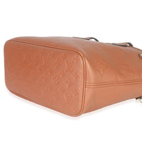 Cognac Empreinte Monogram Giant Neverfull MM