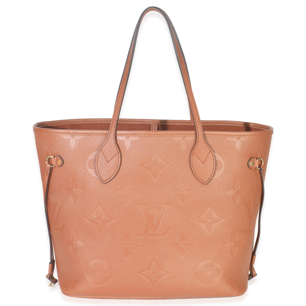 Cognac Empreinte Monogram Giant Neverfull MM