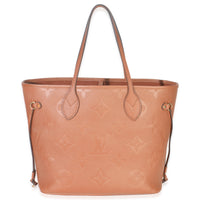 Cognac Empreinte Monogram Giant Neverfull MM