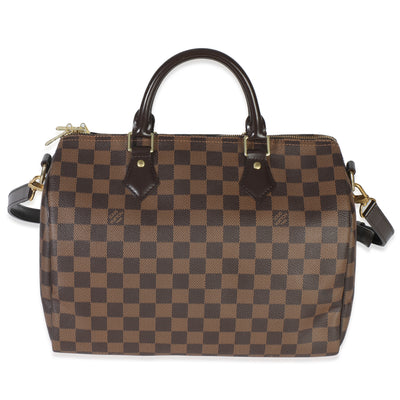 Damier Ebene Canvas Speedy Bandouliere 30