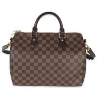 Damier Ebene Canvas Speedy Bandouliere 30