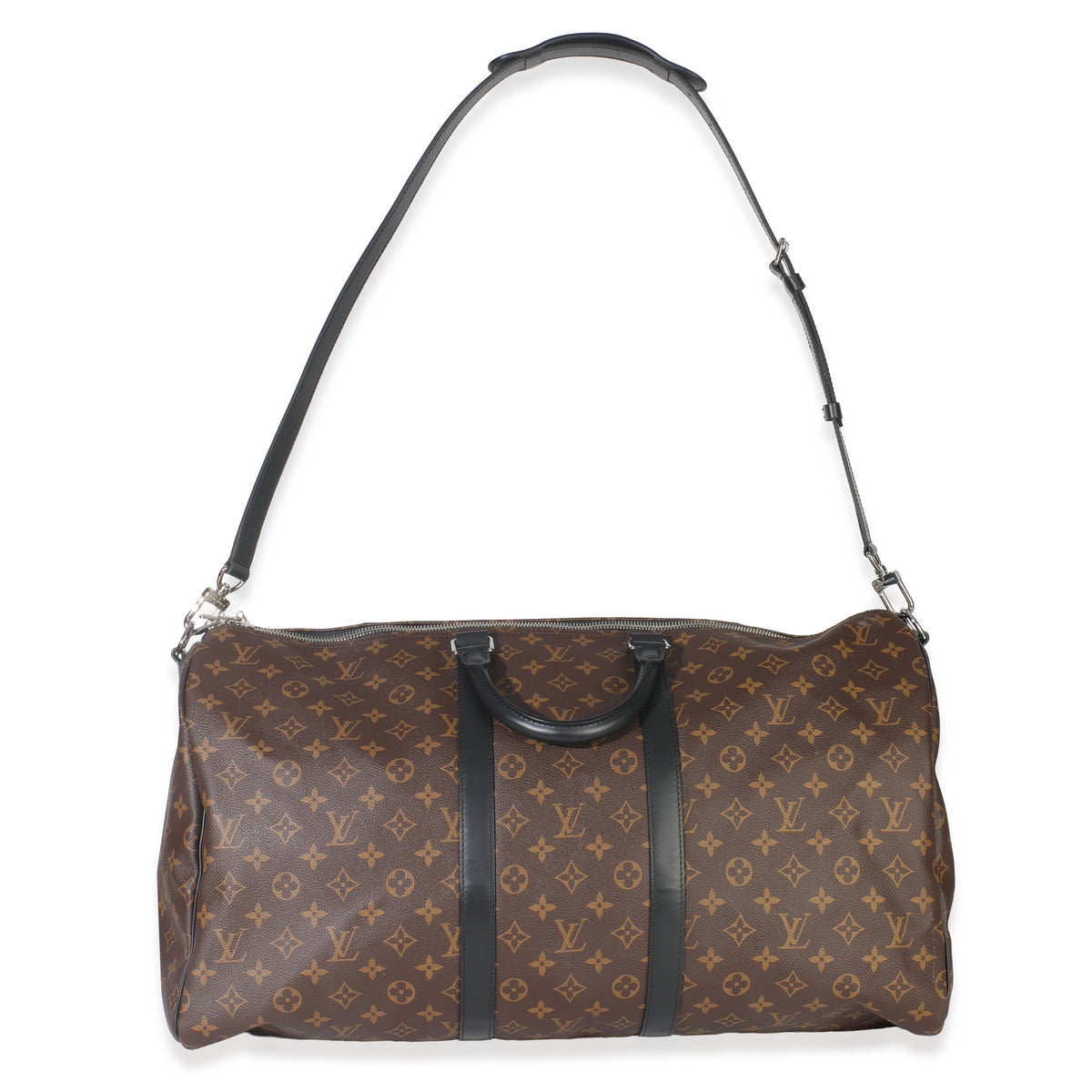 Monogram Macassar Canvas Keepall Bandouliere 55