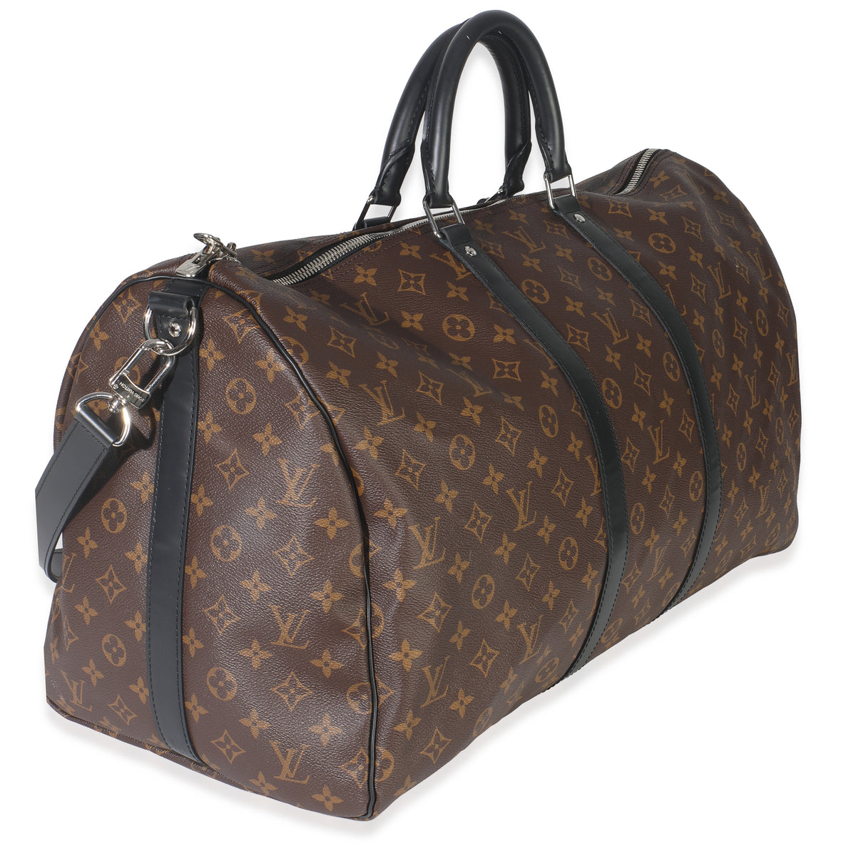 Monogram Macassar Canvas Keepall Bandouliere 55