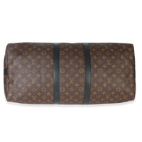 Monogram Macassar Canvas Keepall Bandouliere 55