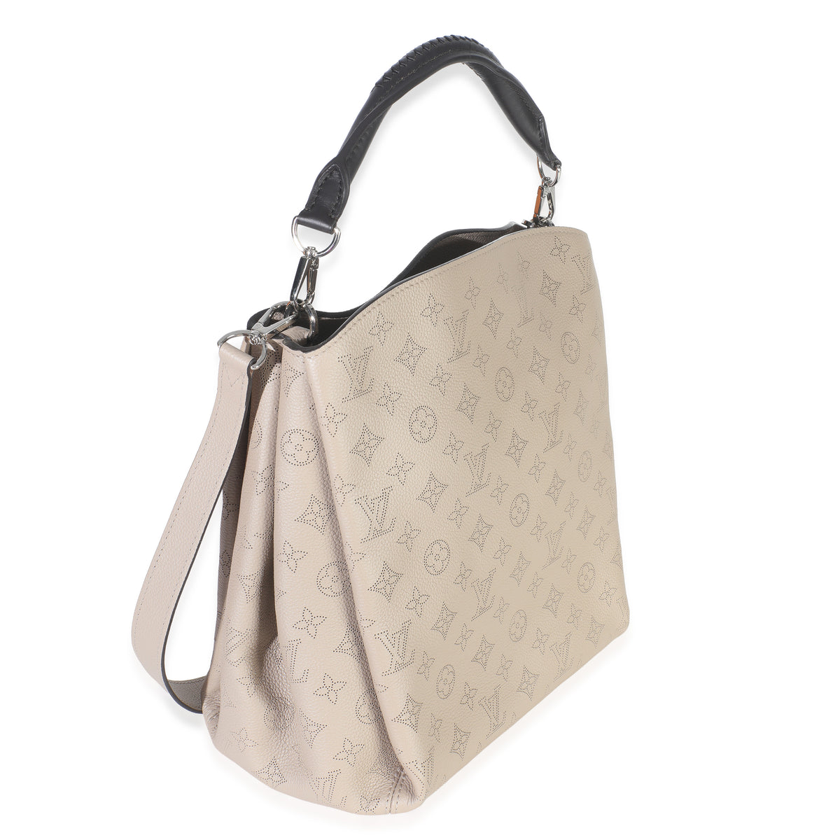 Louis Vuitton Galet Monogram Mahina Babylone w/ Strap & Handle Handbag pv