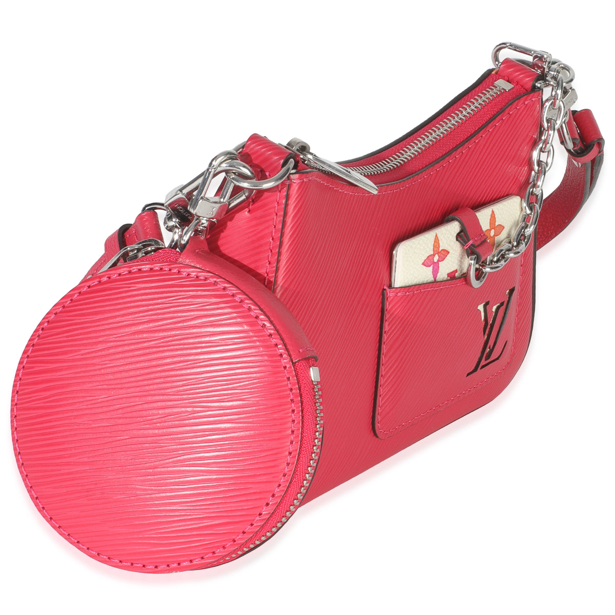 Louis Vuitton Pink Epi Monogram Marellini Handbag pv
