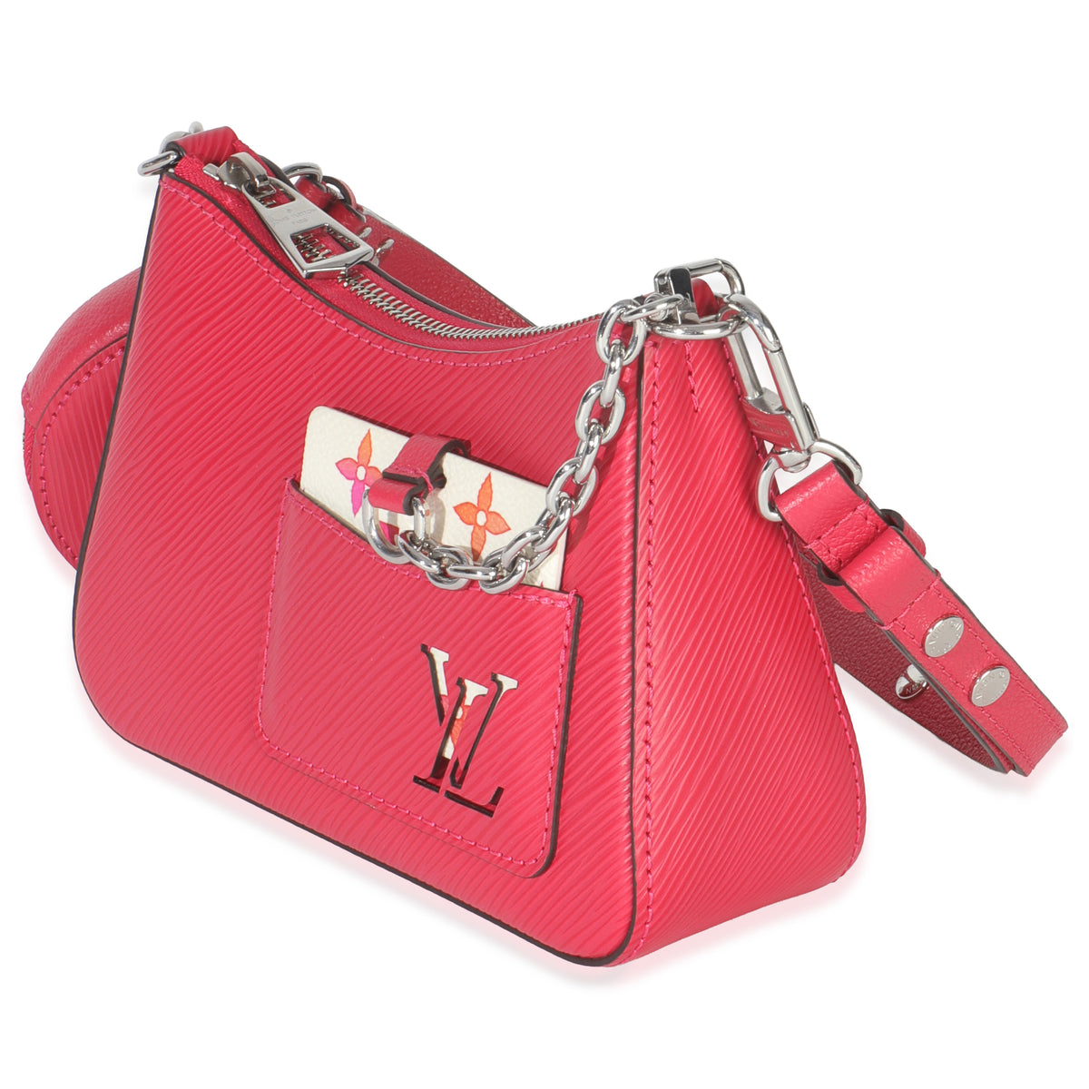 Louis Vuitton Pink Epi Monogram Marellini Handbag sv