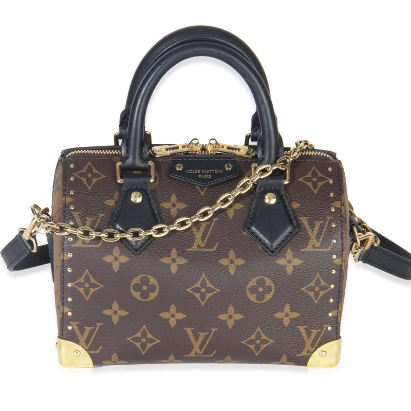 Reverse Monogram Canvas Speedy Trunk 20