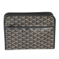 Black Goyardine Canvas Jouvence Toiletry MM