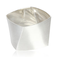 Sterling Silver  Frank Gehry Torque Bracelet
