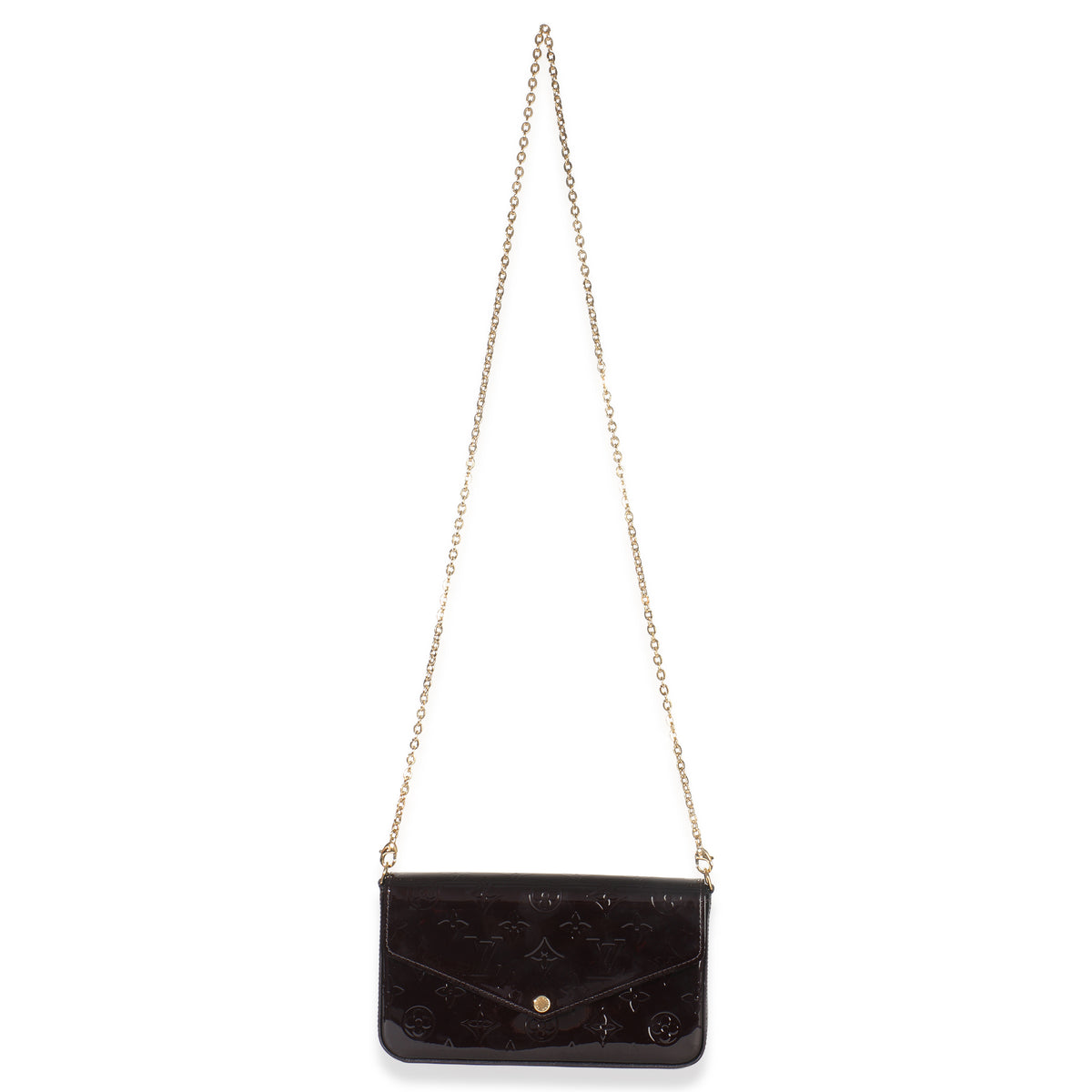 Amarante Monogram Vernis Pochette Felicie