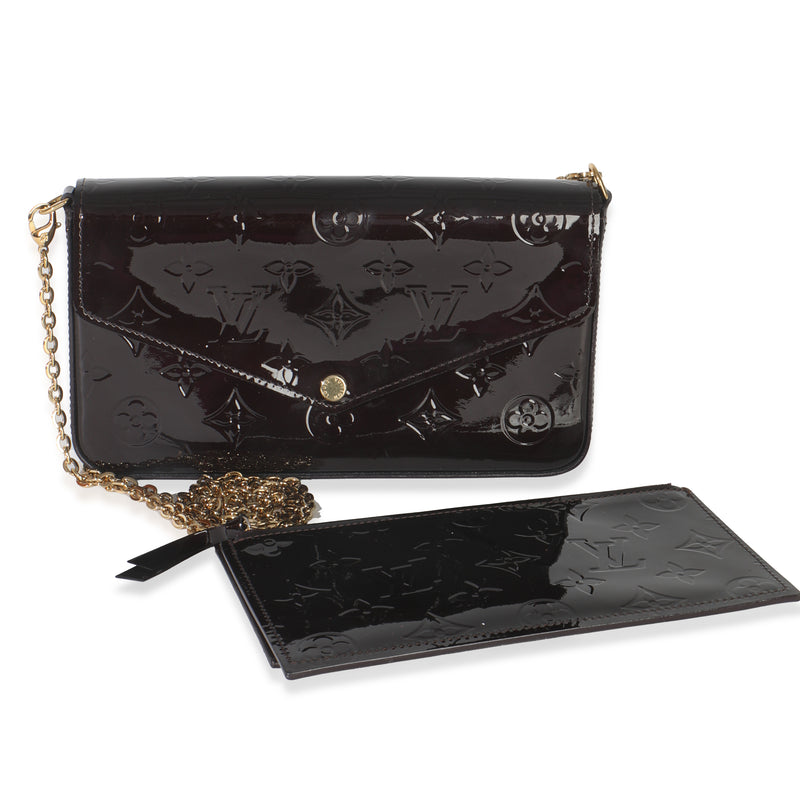 Amarante Monogram Vernis Pochette Felicie