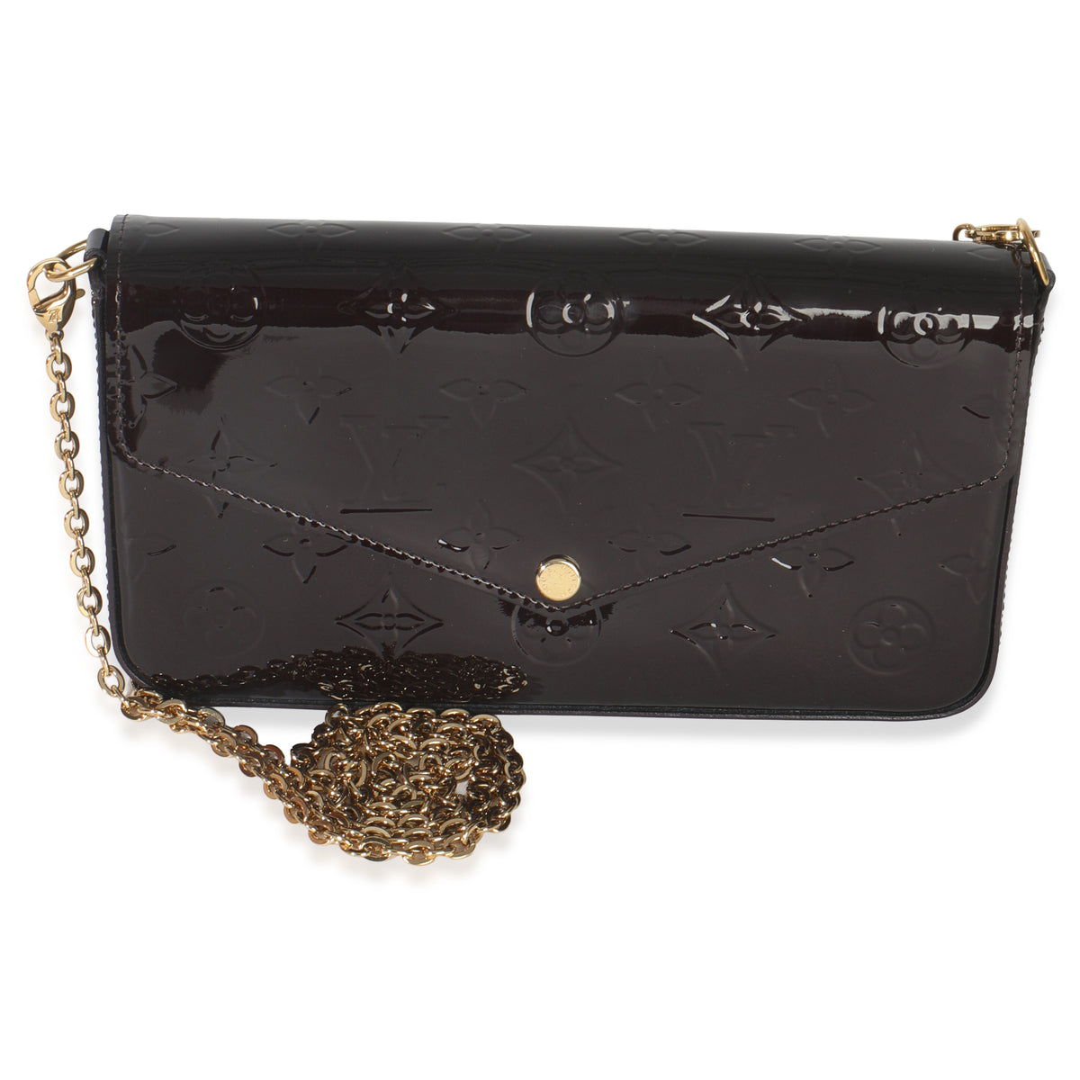 Amarante Monogram Vernis Pochette Felicie