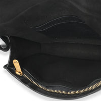Christian Dior Black Leather Saddle Belt Pouch Handbag av