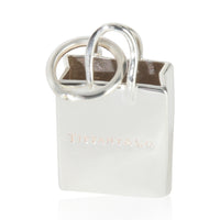 Sterling Silver  Shopping Bag Charm