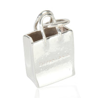 Sterling Silver  Shopping Bag Charm
