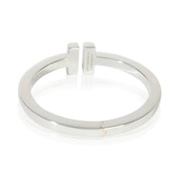 Sterling Silver  Tiffany T Square Hinged Bracelet
