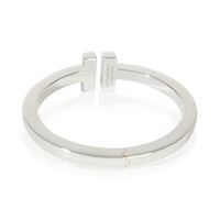 Sterling Silver  Tiffany T Square Hinged Bracelet