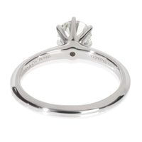 0.91 ct Round Brilliant Diamond Engagement Ring