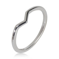 Platinum  Knife Edge Band