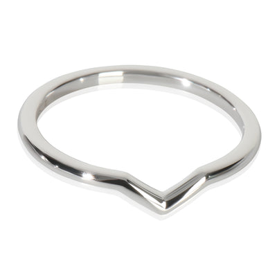 Platinum  Knife Edge Band