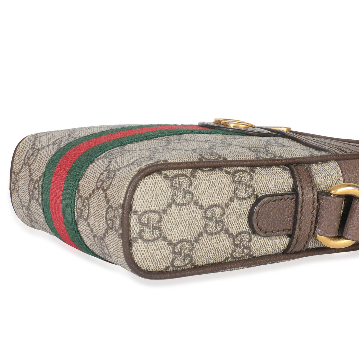 Beige GG Supreme Canvas Ophidia Mini Messenger