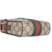 Beige GG Supreme Canvas Ophidia Mini Messenger