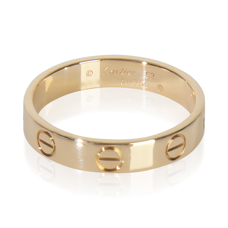 Yellow Gold  Small Model Love Ring